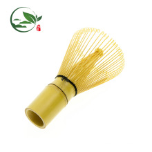 Bamboo Matcha Whisk 100 Prong tradicional artesanal exquisita hecha a mano